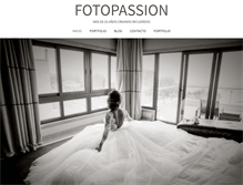 Tablet Screenshot of fotopassion.es